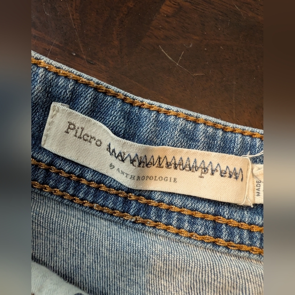 Pilcro And The Letterpress High-Waisted Boyfriend Shorts, Women's 29 - Picture 9 of 9
